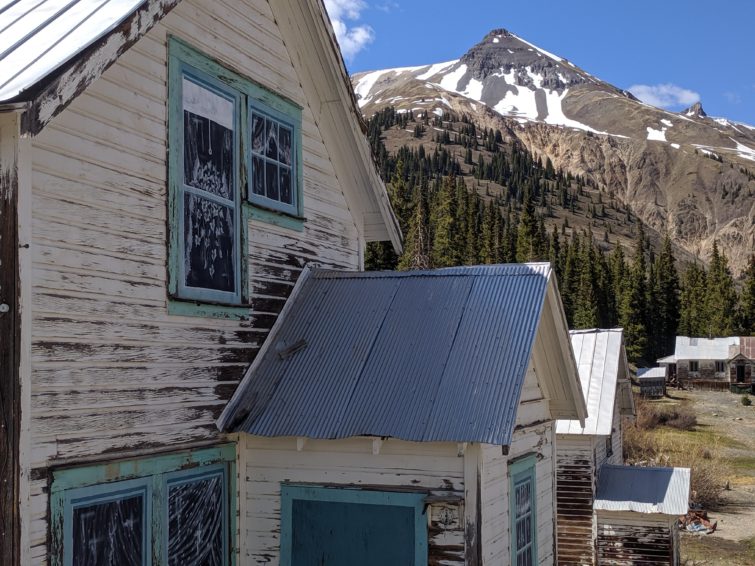 Dave_one of many abandoned mining cabins in the Rocky Mountains