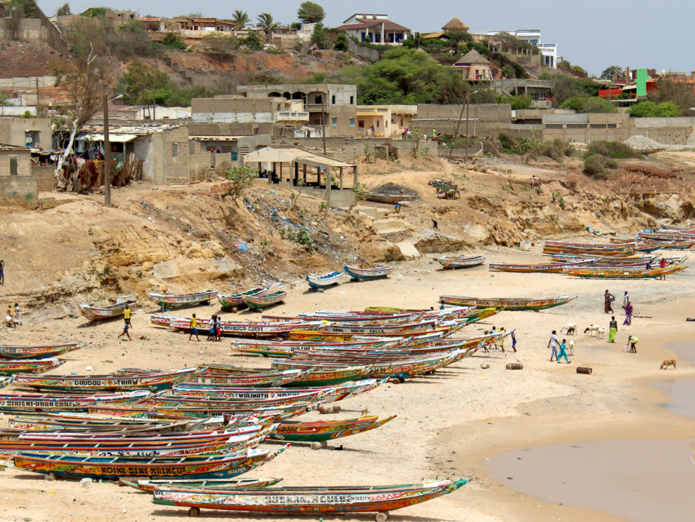 Senegal Pirogues Toubab Dialaw